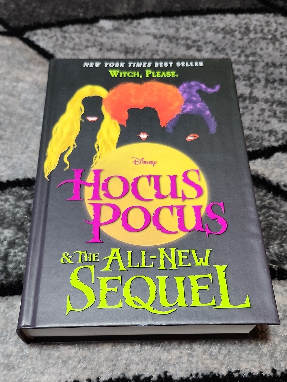 DISNEY HOCUS POCUS & THE ALL-NEW SEQUEL BY A.W. JANTHA HARDBACK BOOK